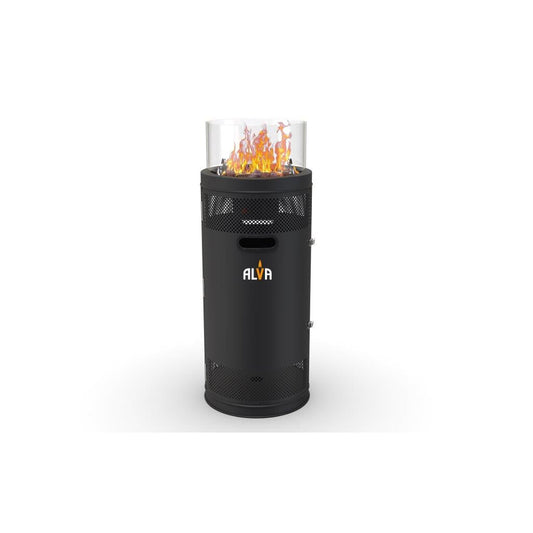 SHORTSTAND FIREPIT GAS PATIO HEATER (WITH LAVA STONES)