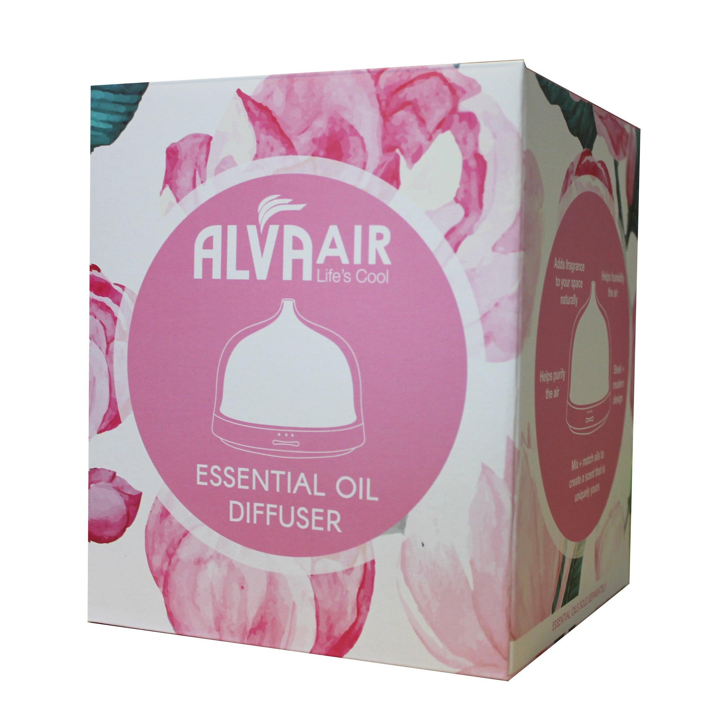 AROMATHERAPY ESSENTIAL OILS DIFFUSER WITH 7 COLOUR LIGHT - Alva Lifestyle Retail
