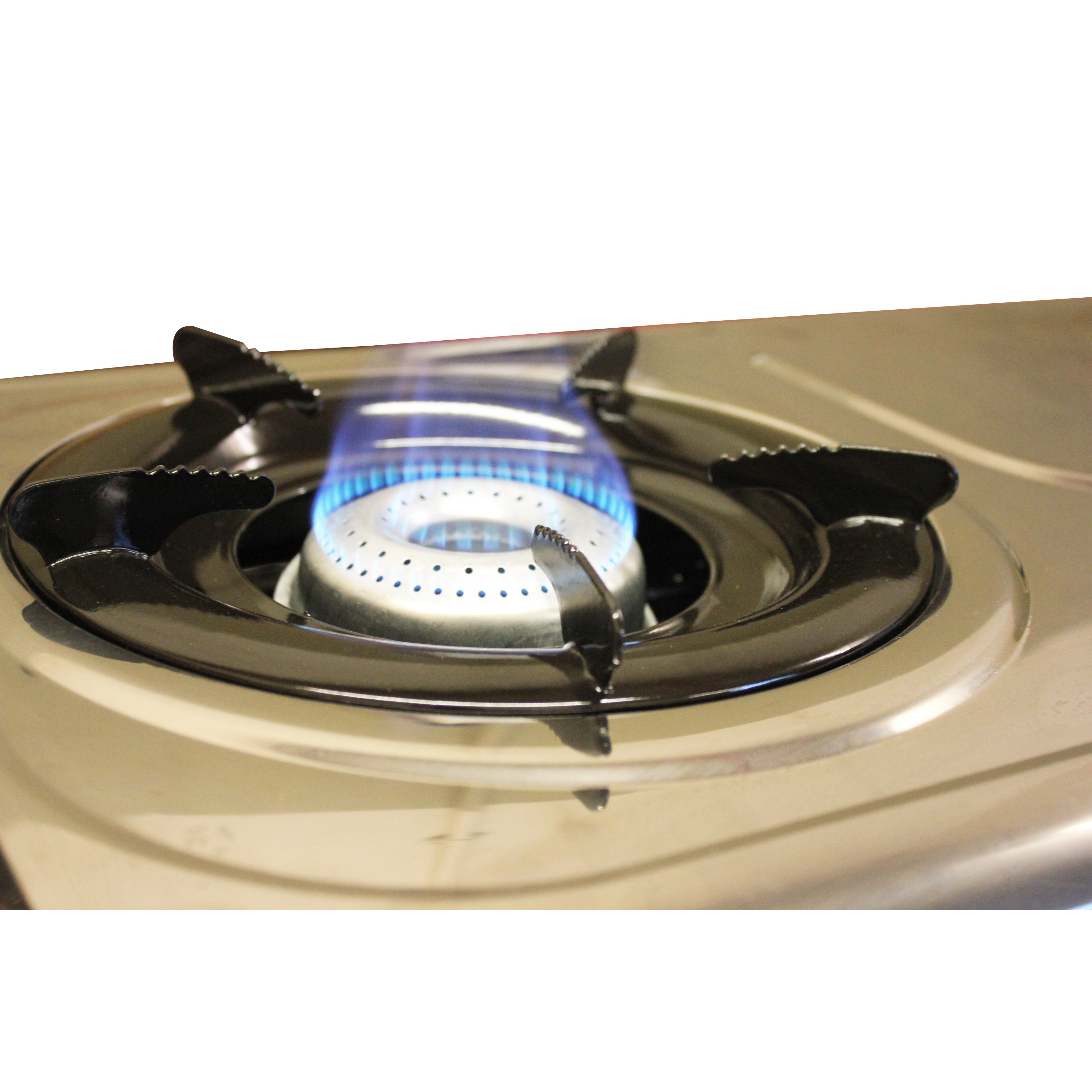 ALVA 2 BURNER STAINLESS STEEL GAS STOVE