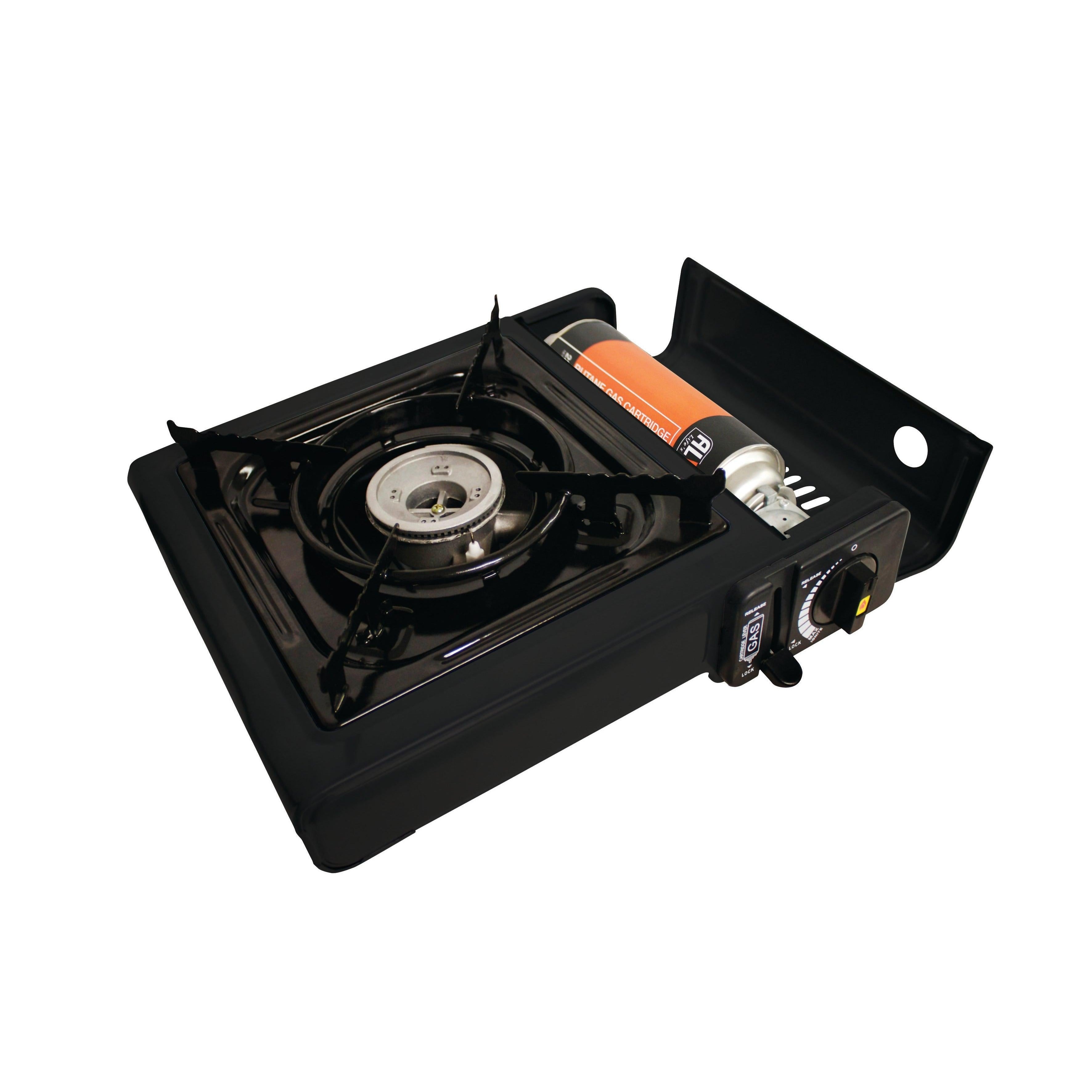 SINGLE BURNER BUTANE CANISTER STOVE  WITH TRAVEL CASE - Alva Lifestyle Retail