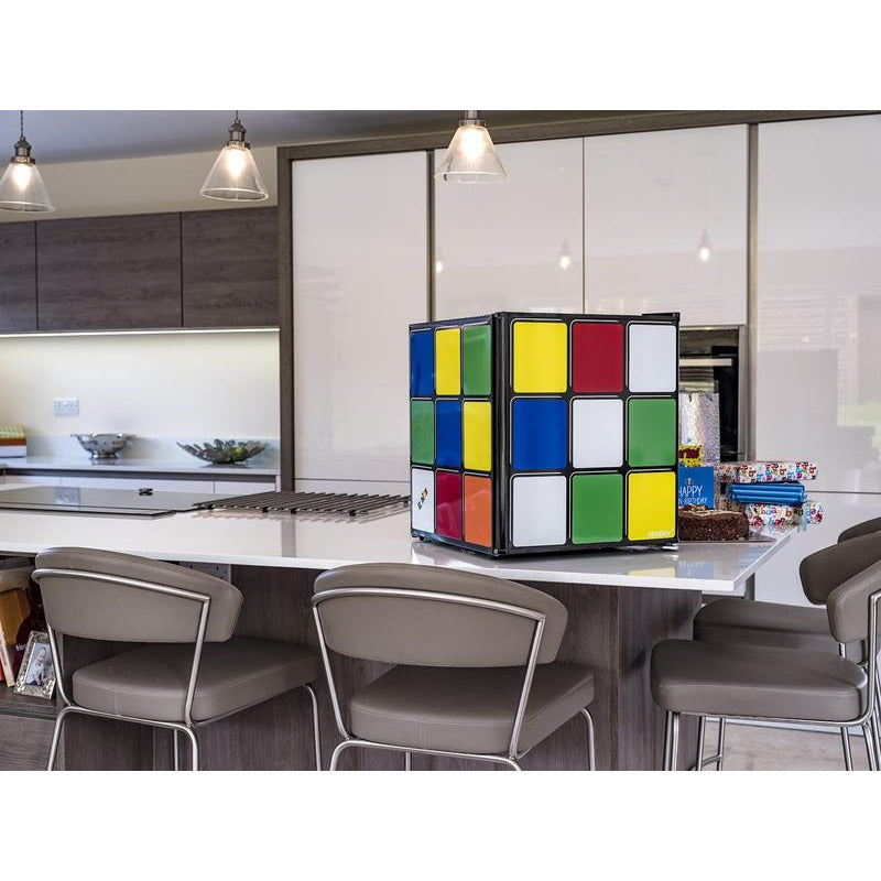 46L COUNTER-TOP MINI FRIDGE - SOLID DOOR - RUBIKS CUBE - Alva Lifestyle Retail