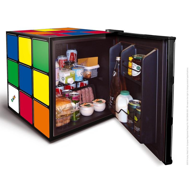 46L COUNTER-TOP MINI FRIDGE - SOLID DOOR - RUBIKS CUBE - Alva Lifestyle Retail