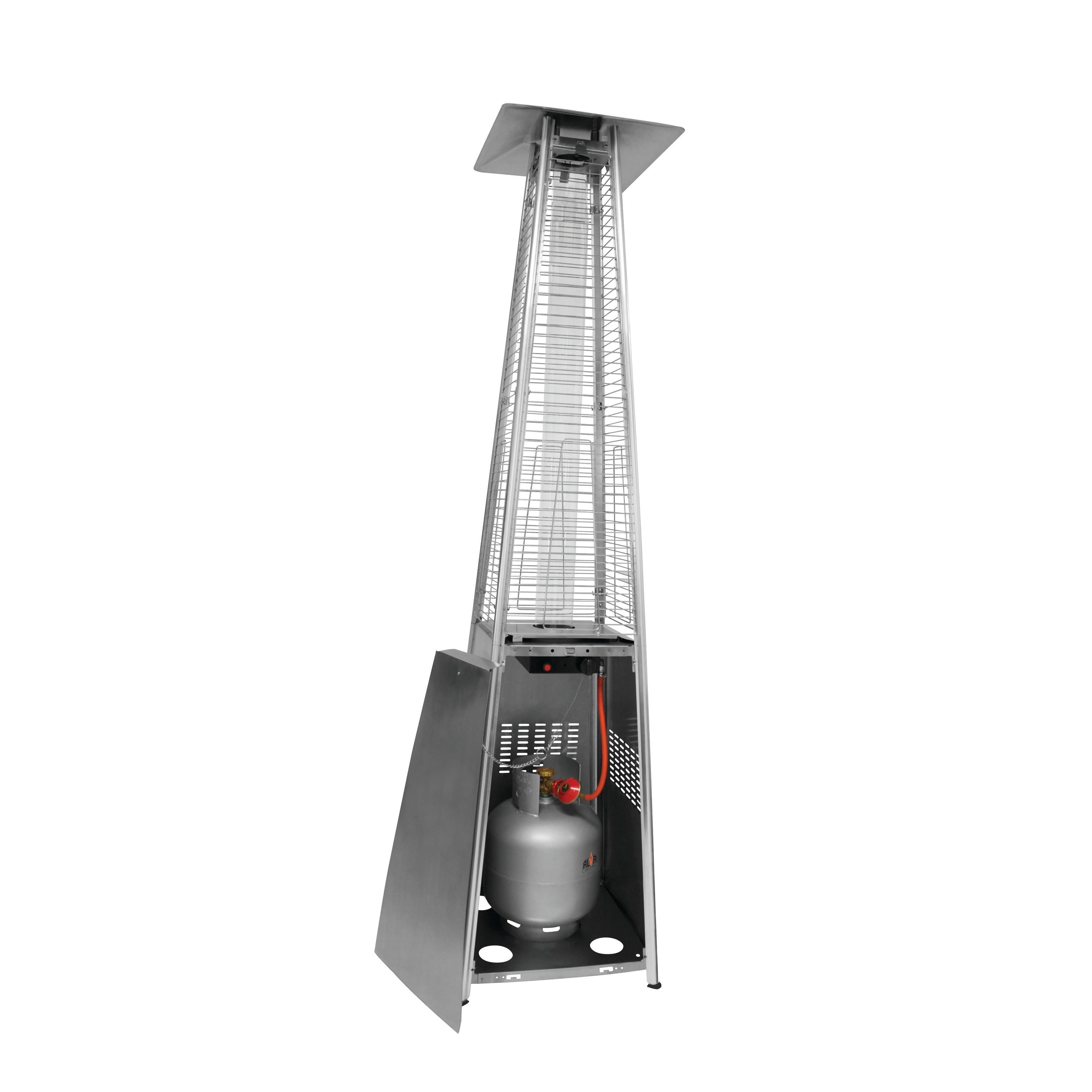DESIGNER QUARTZ GLASS PATIO HEATER - Alva Lifestyle Retail