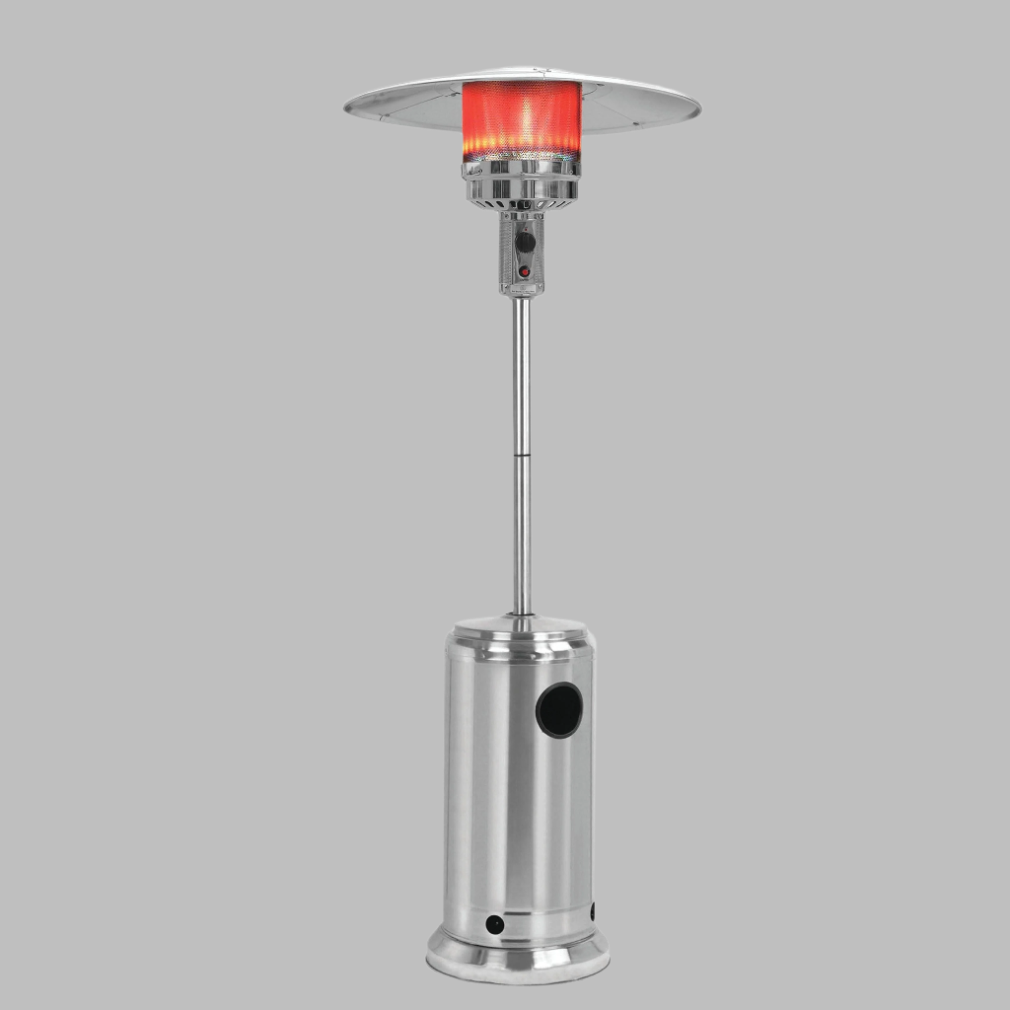 Gas Patio Heater - Stainless Steel