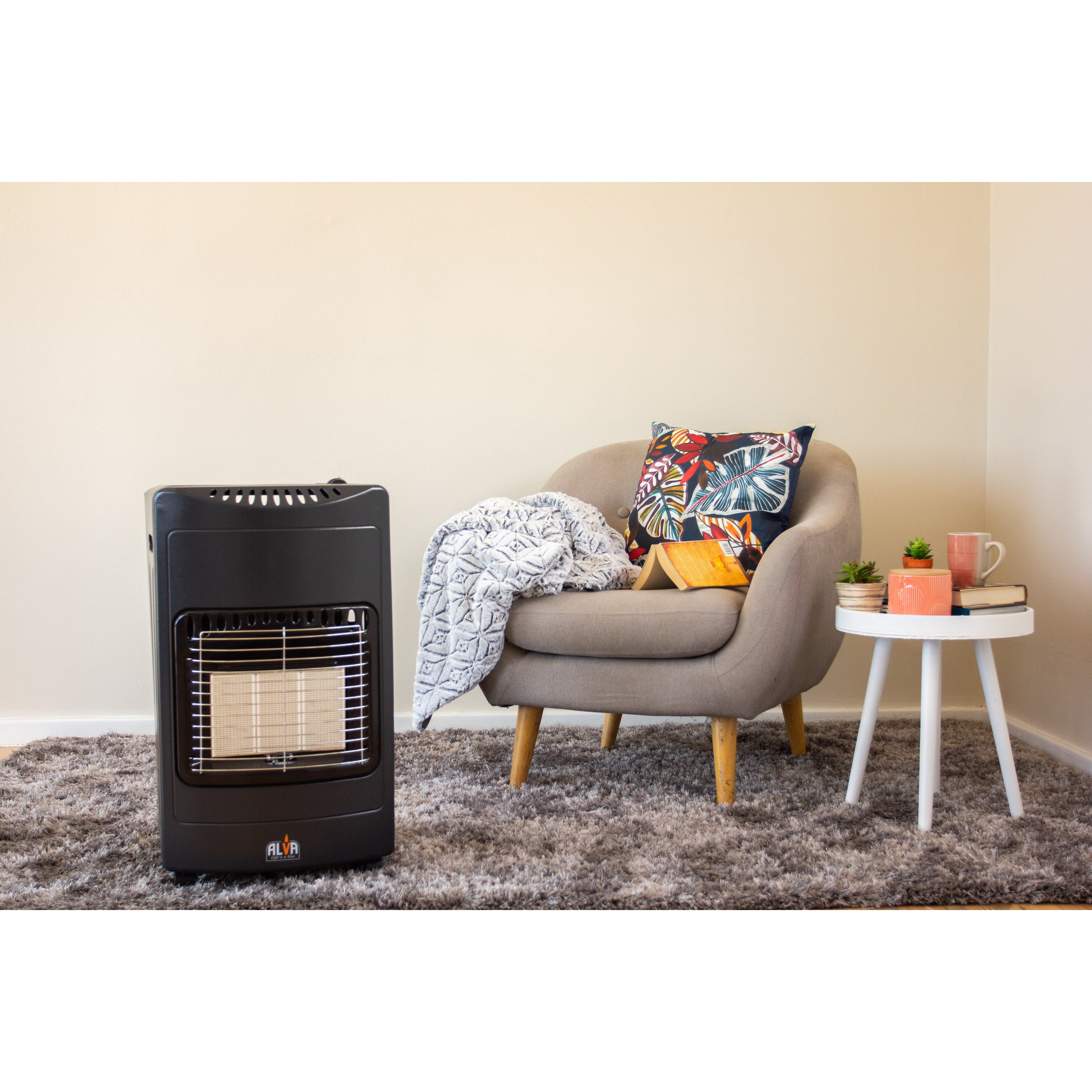 3-Panel Luxurious Infrared Radiant Indoor Gas Heater