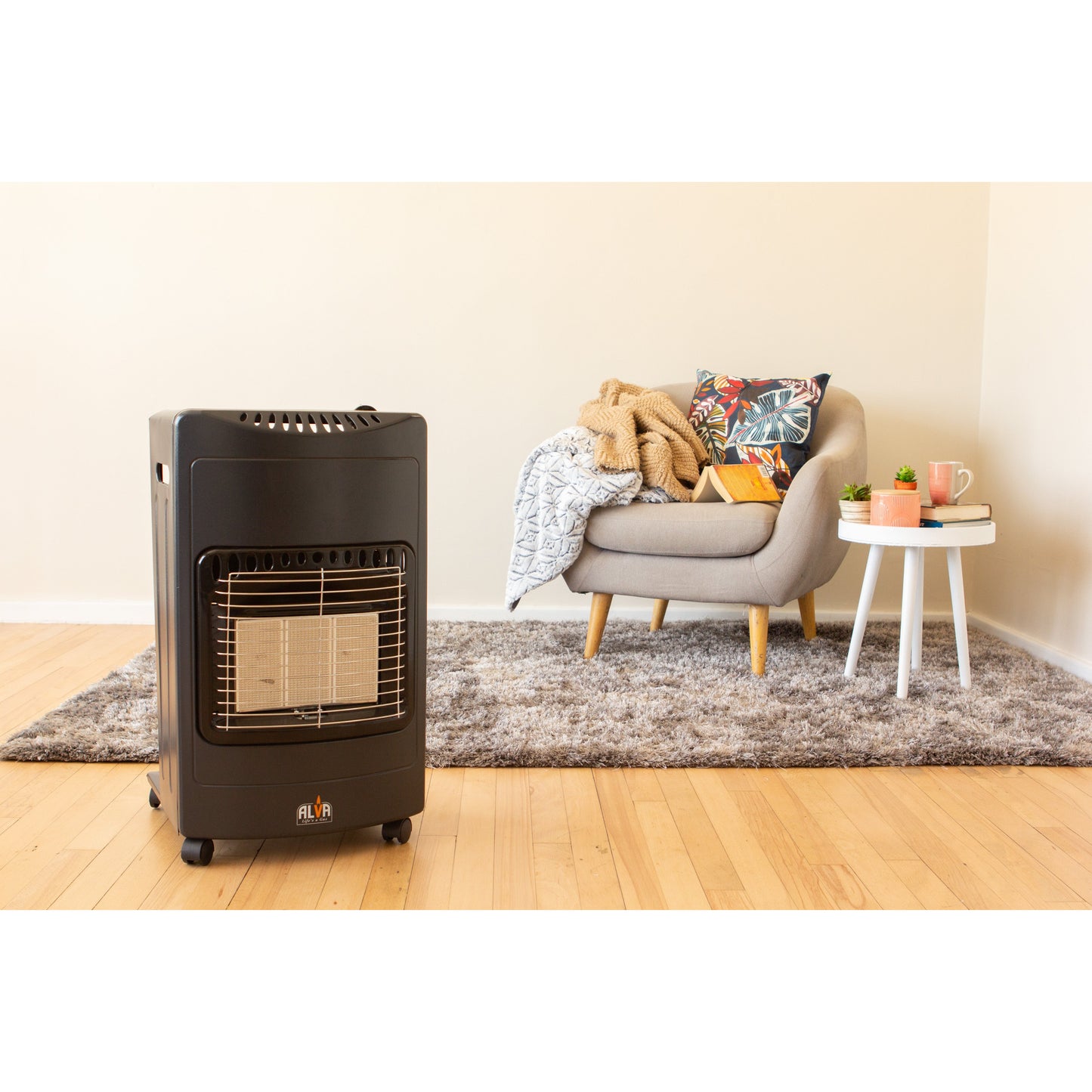 3-PANEL LUXURIOUS INFRARED RADIANT INDOOR GAS HEATER