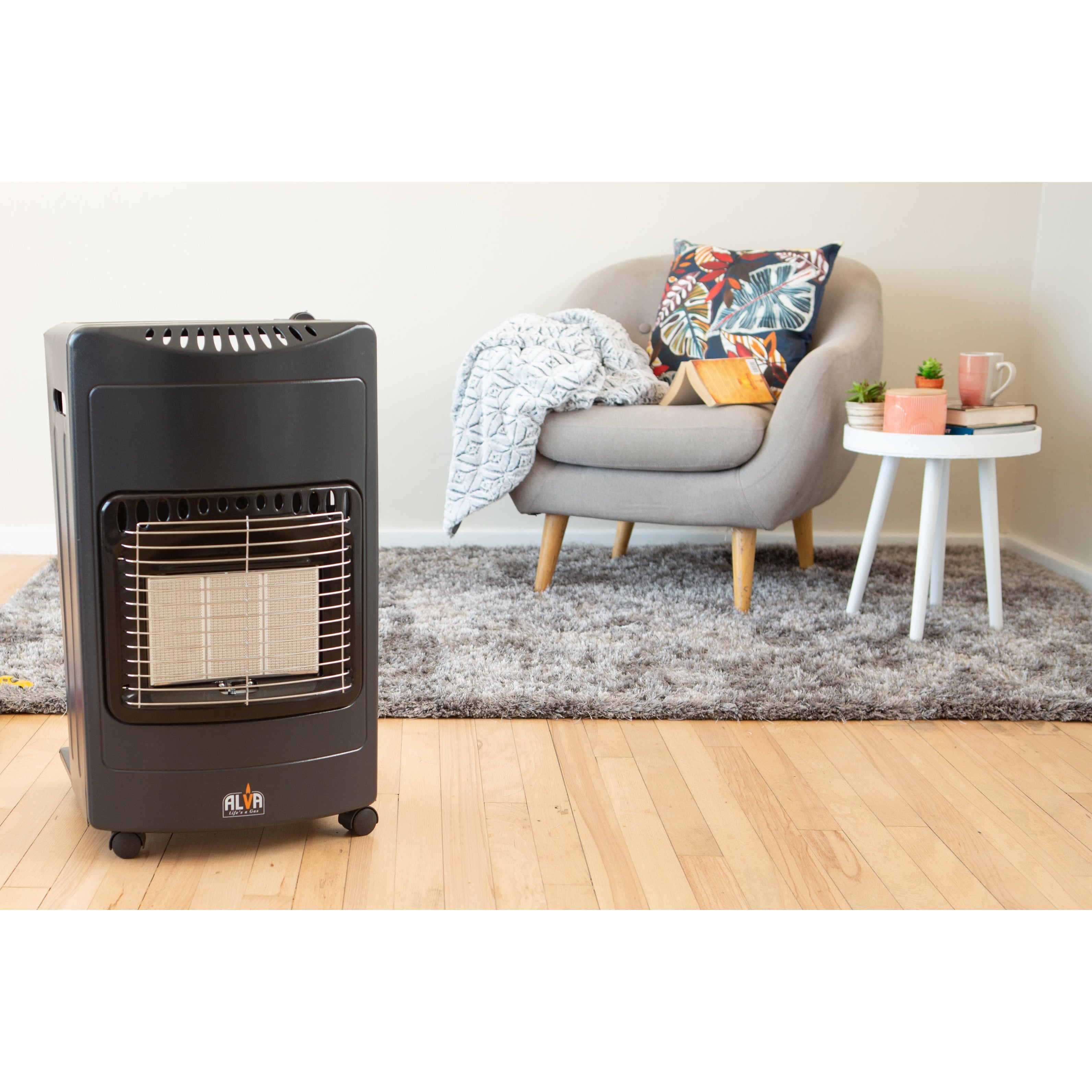 3-Panel Luxurious Infrared Radiant Indoor Gas Heater
