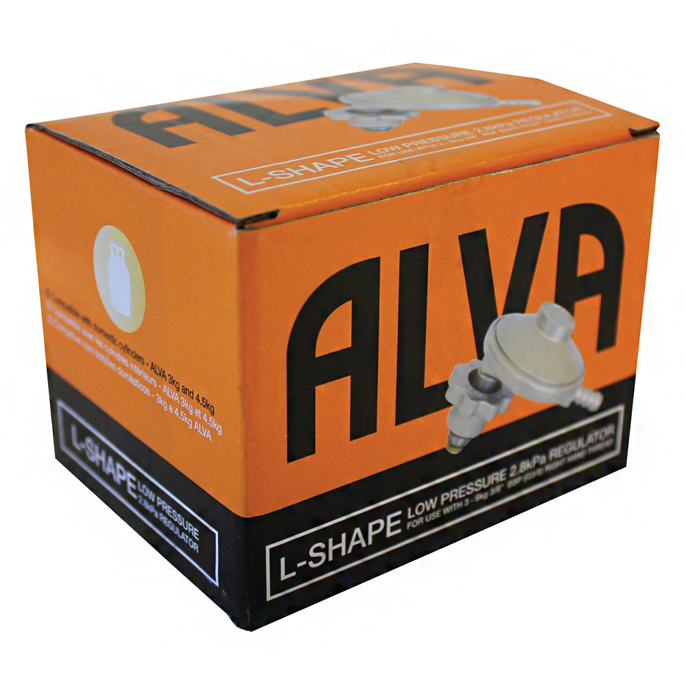 L-Shape Gas Regulator In Box