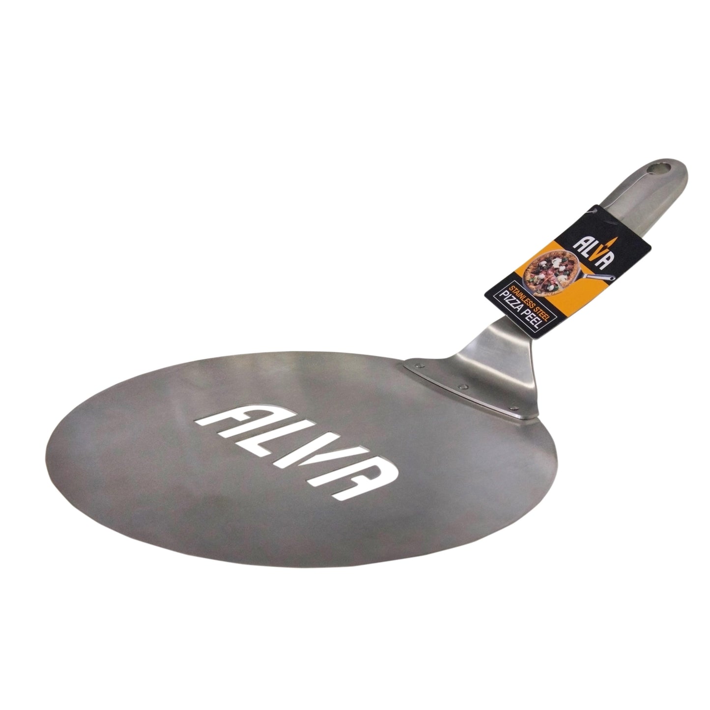 ALVA - STAINLESS STEEL PIZZA PEEL LIFTER - 46x28x7cm