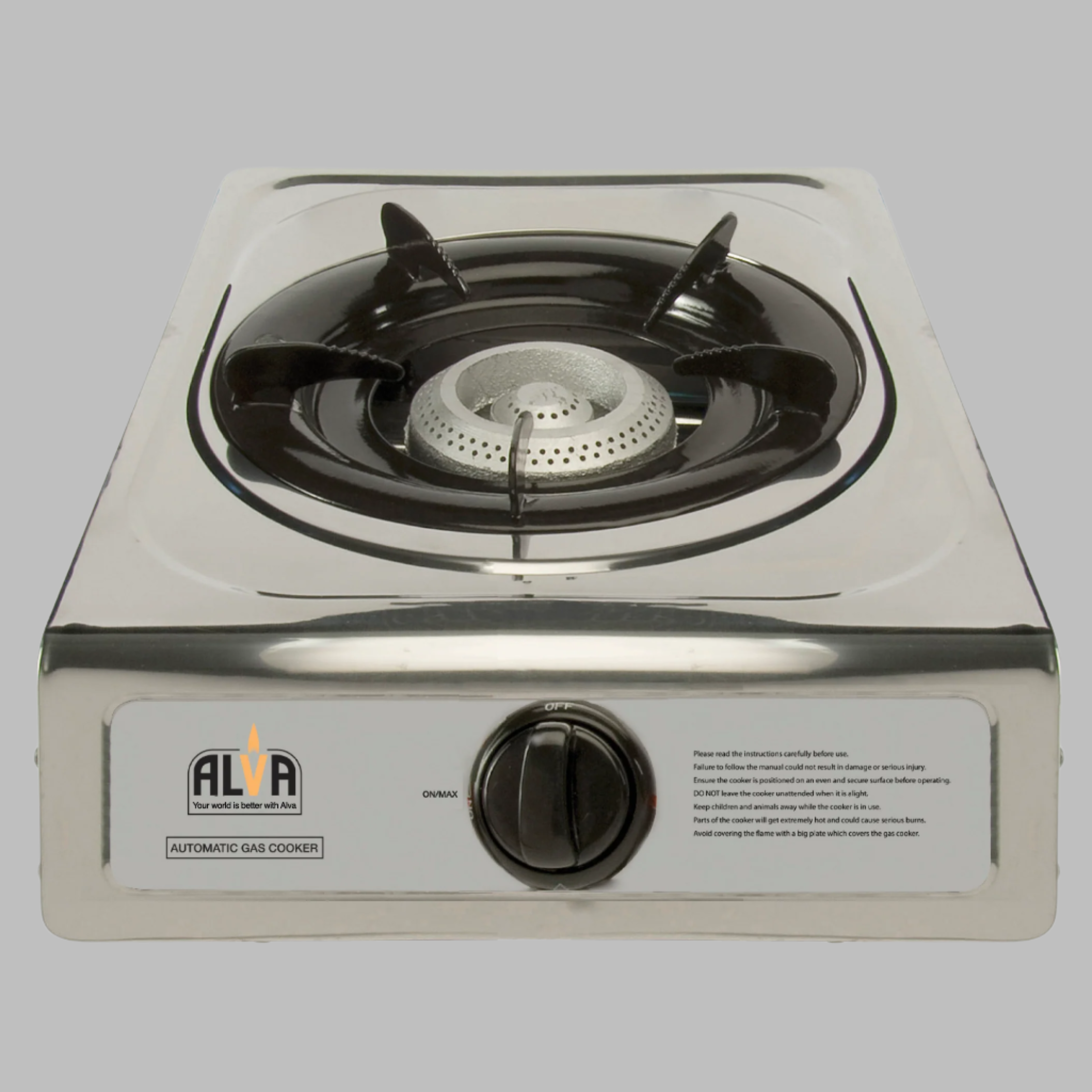 Single Burner Stainless Steel Gas Stove