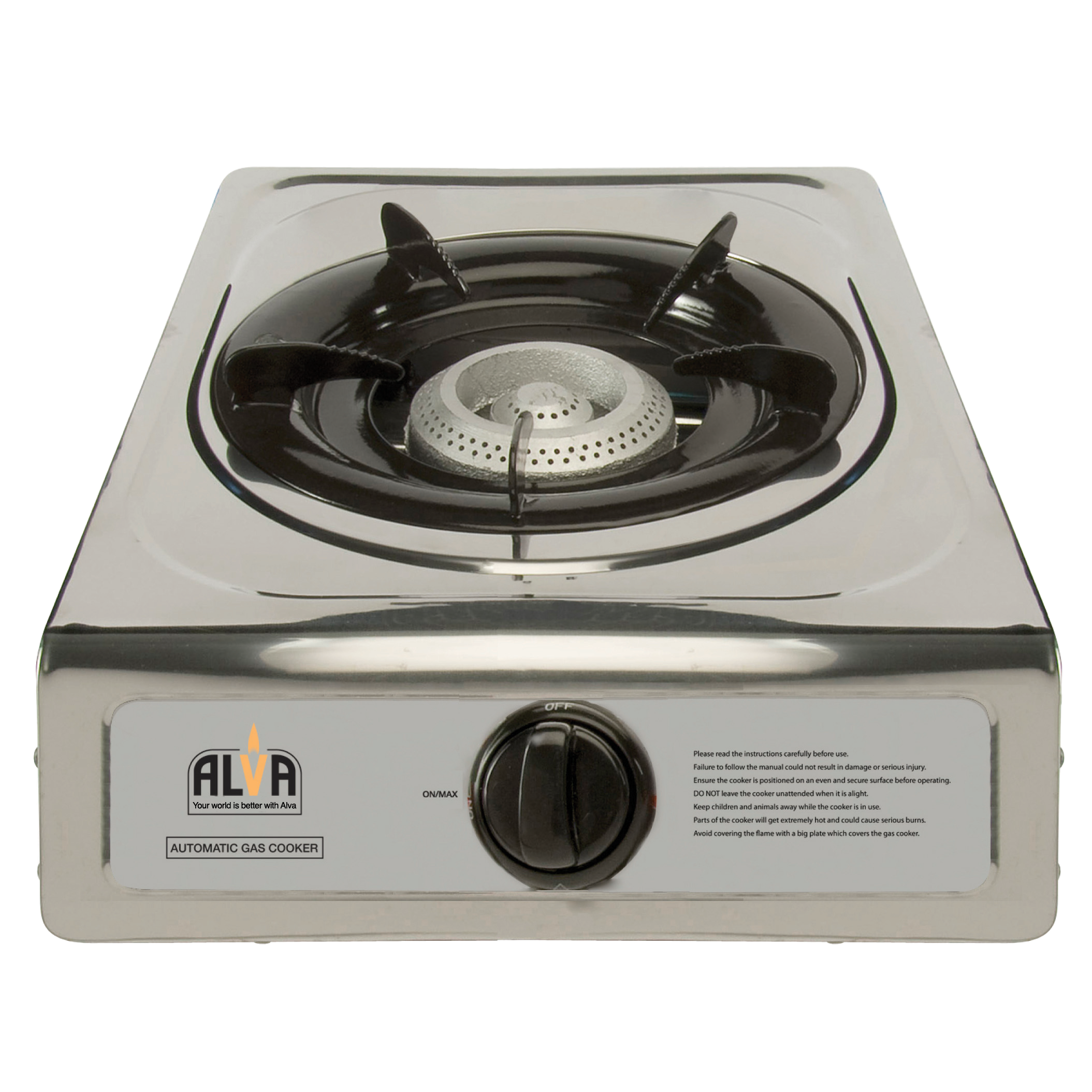 Single Burner Stainless Steel Gas Stove