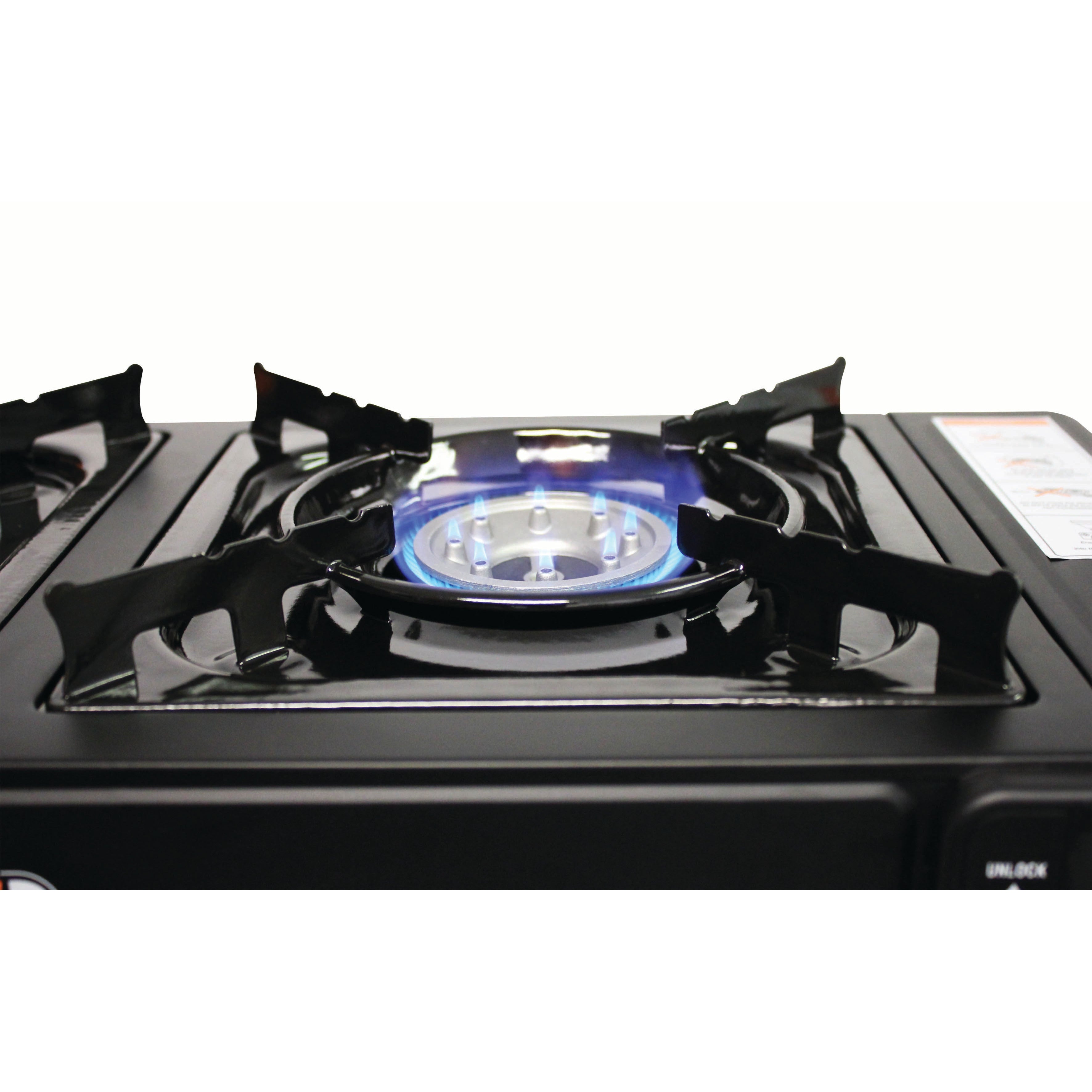 Double Burner Butane Gas Canister Stove - 2 Plate