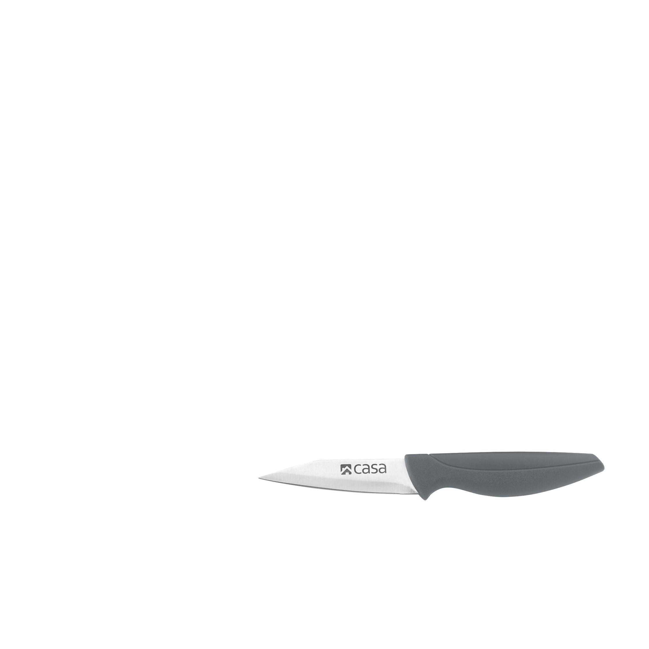 5Pc Knife & Plastic Block - Firenze