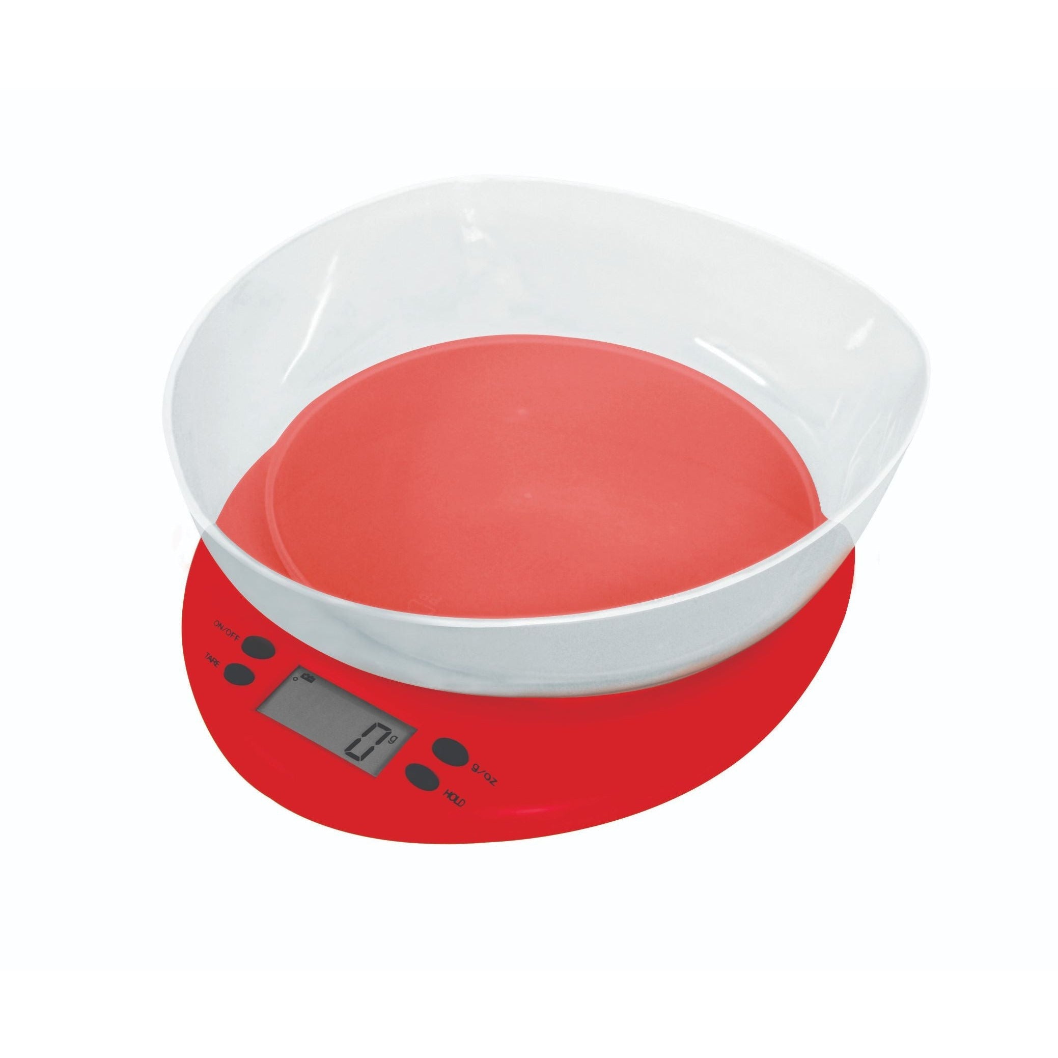 Kitchen Scale With Clear Bowl