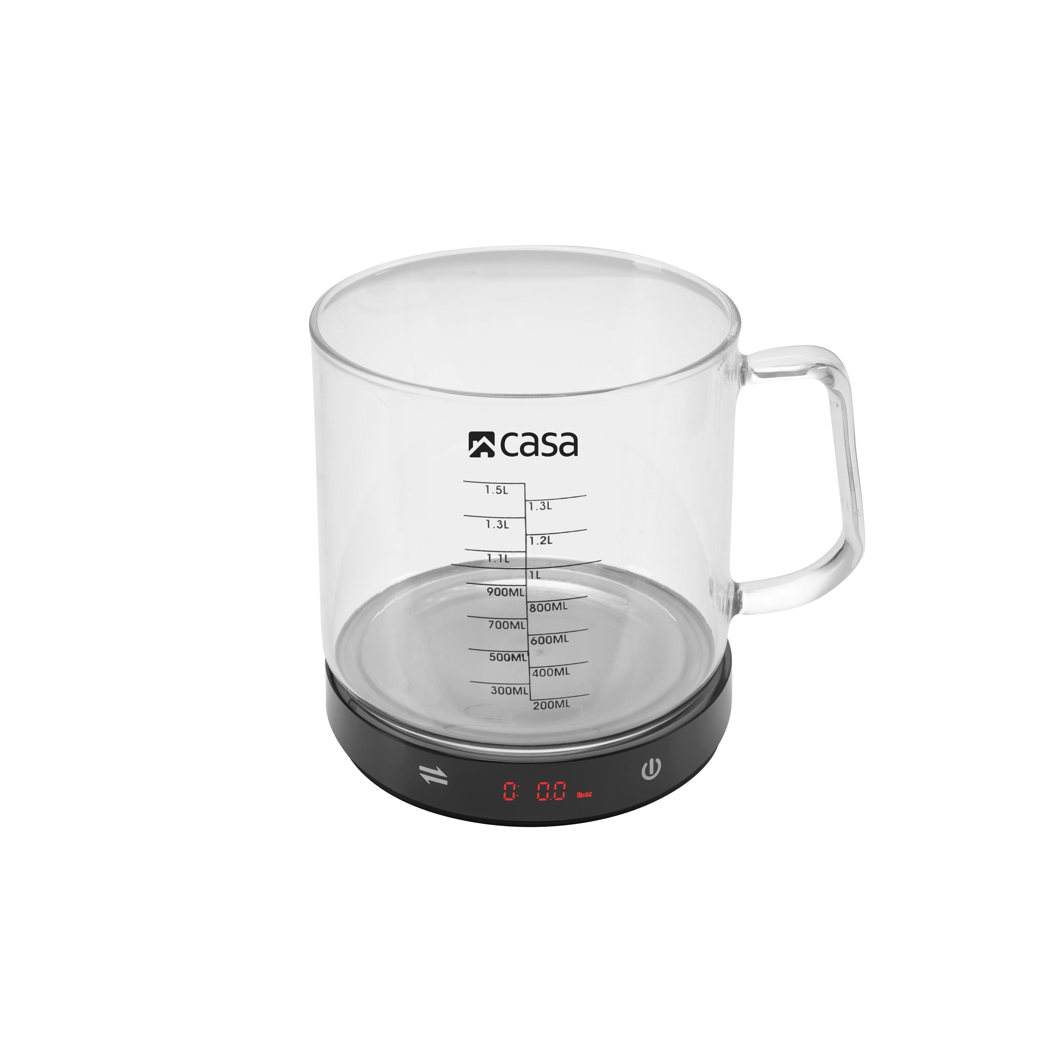 Kitchen Digital Scale - With Glass Measuring Jug