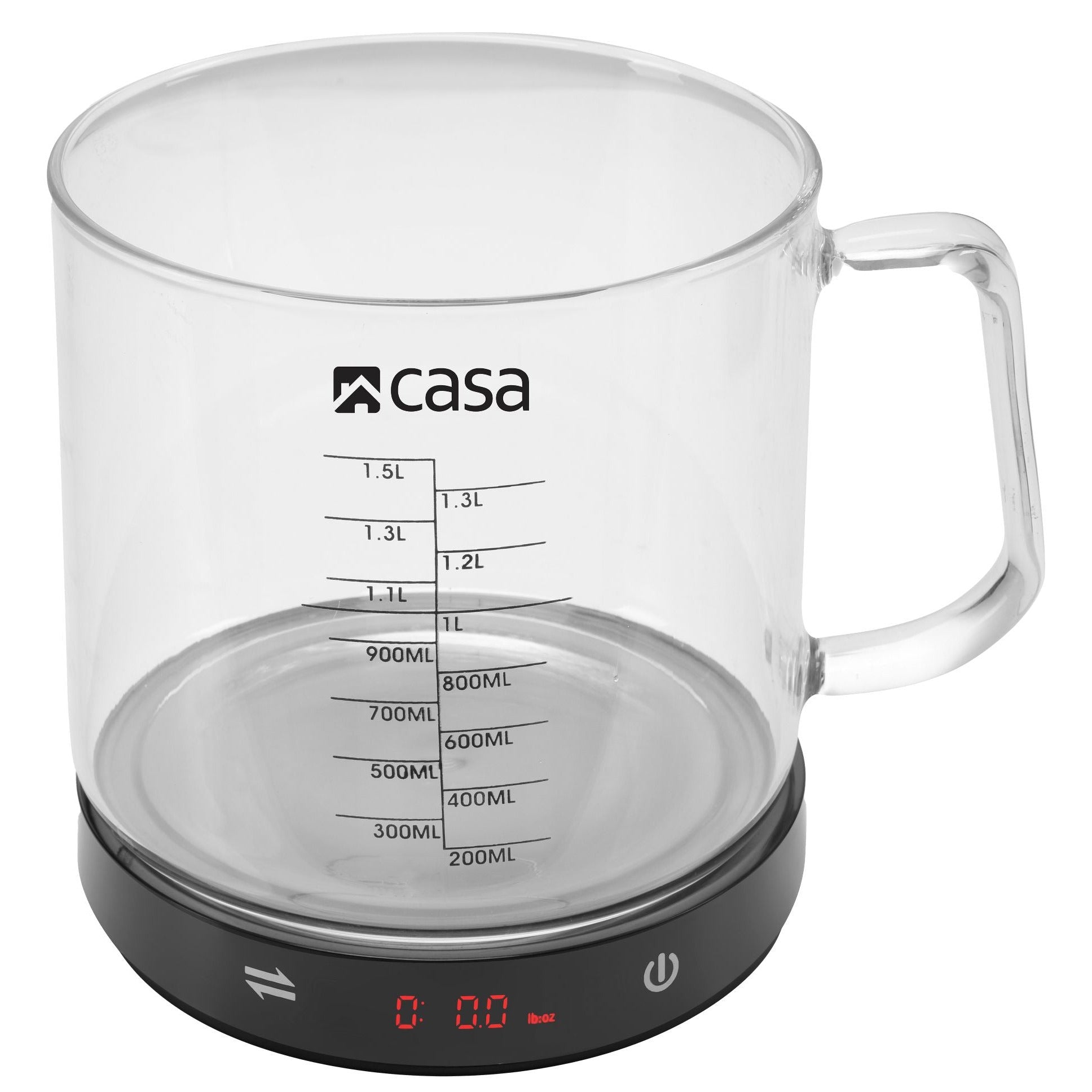 Kitchen Digital Scale - With Glass Measuring Jug
