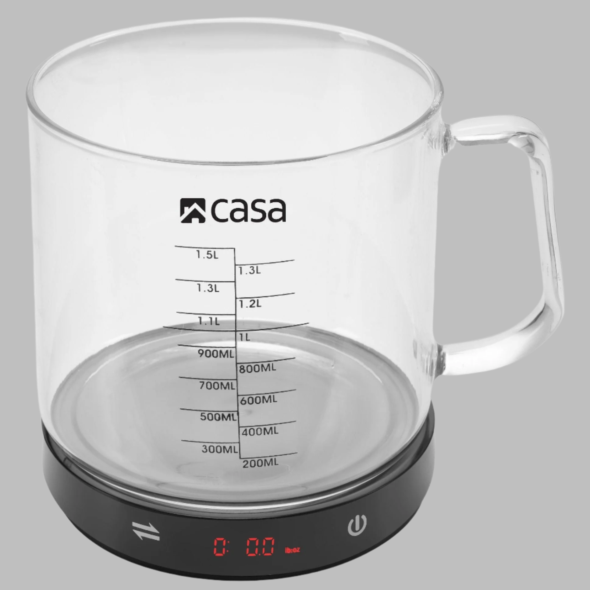 Kitchen Digital Scale - With Glass Measuring Jug