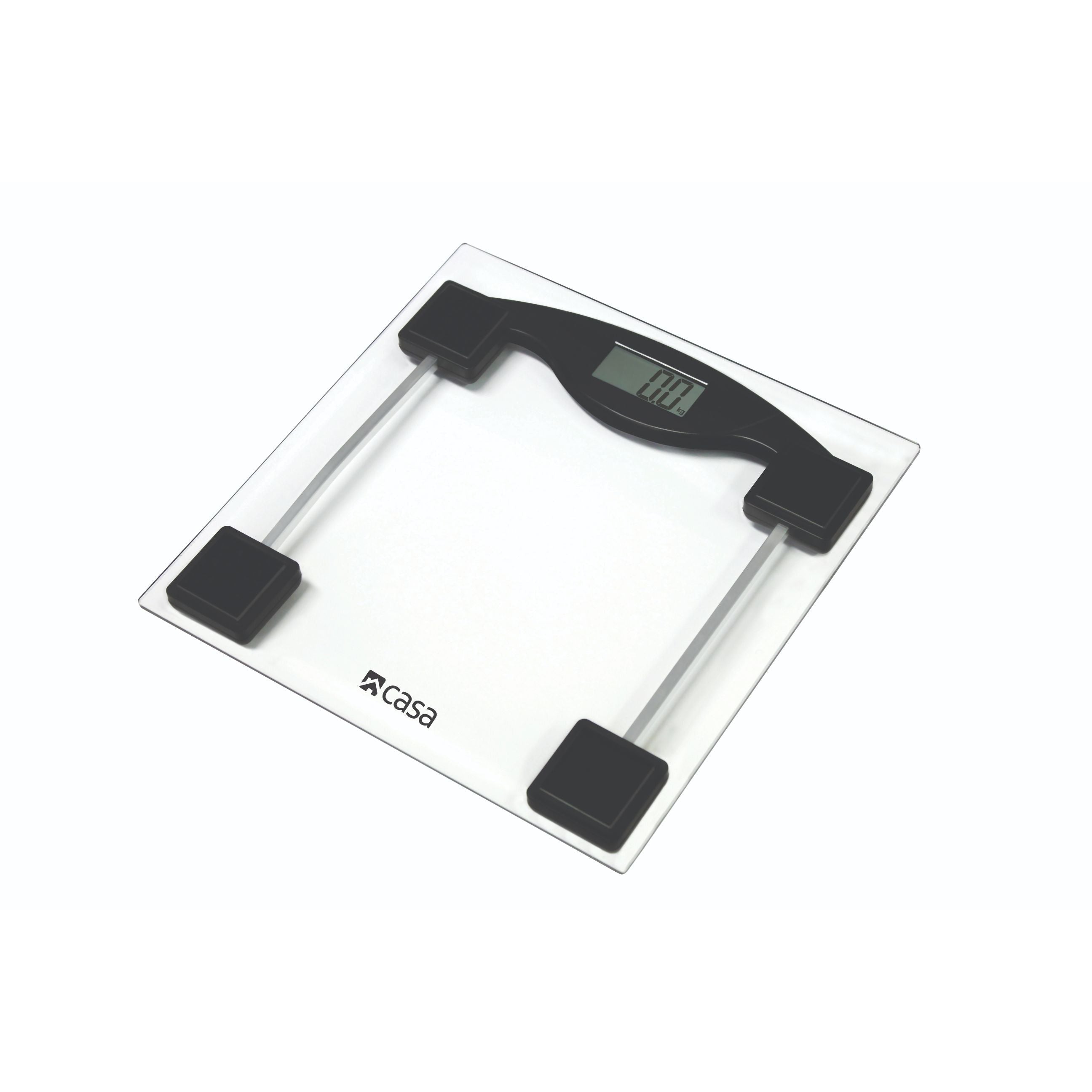 Electronic Bathroom Glass Scale - Ultra Flat