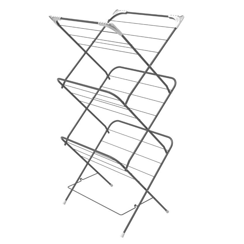 3-Tier Clothes Drying Stand, Foldable - 13M Capacity