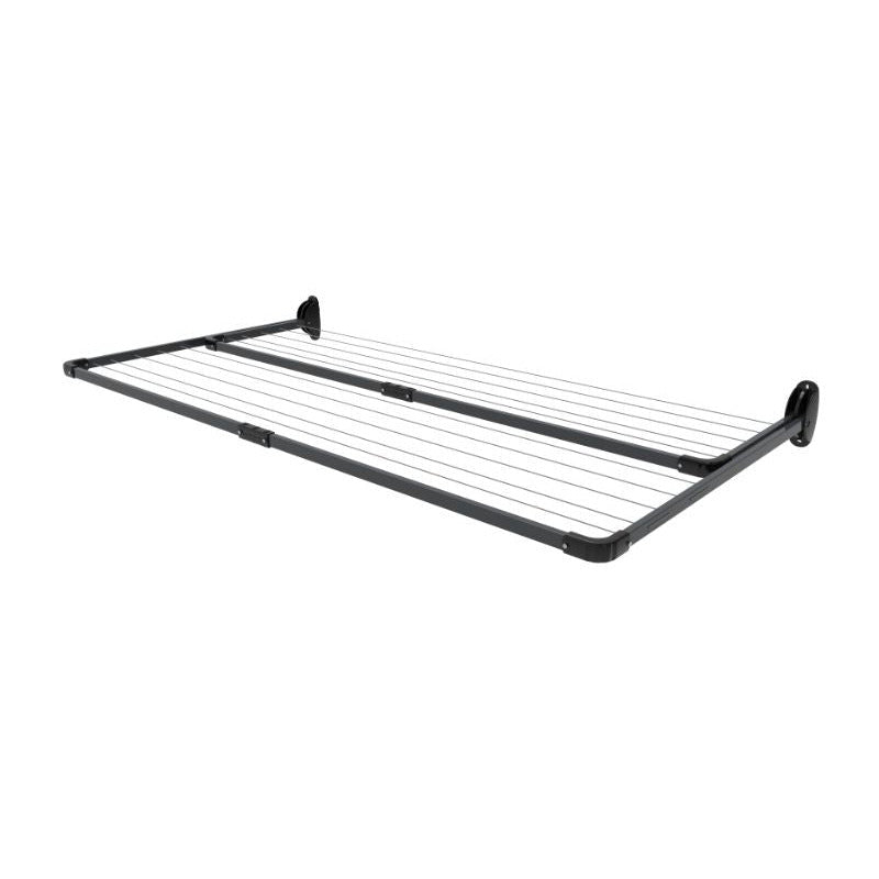 10-Line Twin Fold Down Wall Mounted Clothesline - 21M