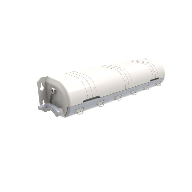 6-Line Retractable Wall Mounted Clothesline