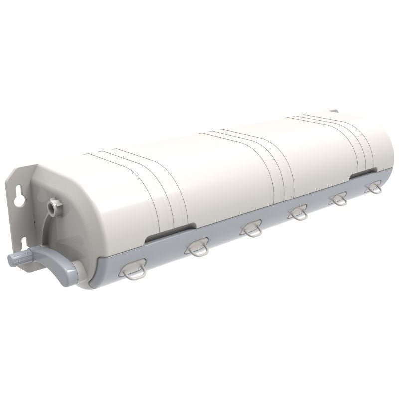 6-Line Retractable Wall Mounted Clothesline