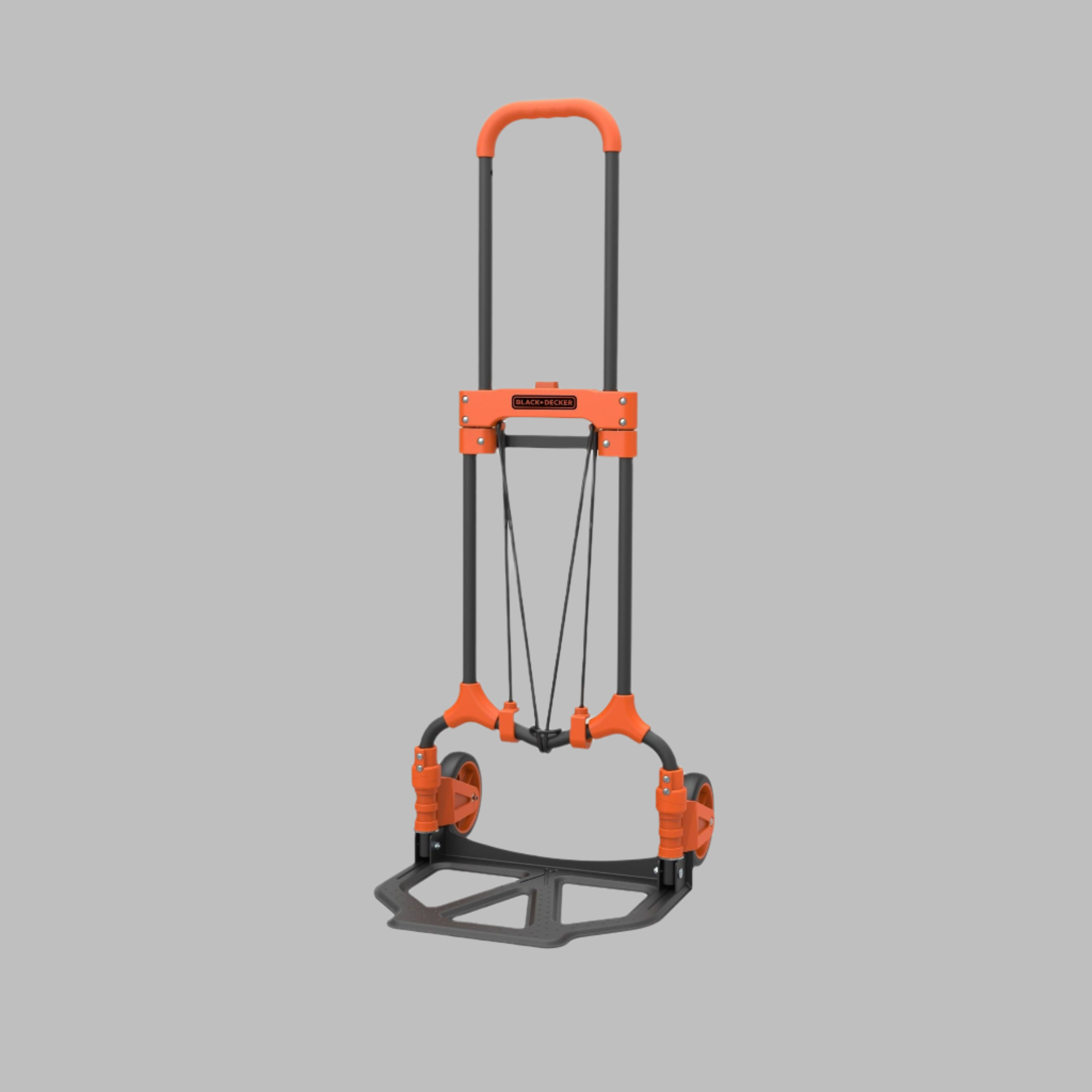 Folding Hand Truck - Capacity - 65Kg - Steel & Plastic  H200