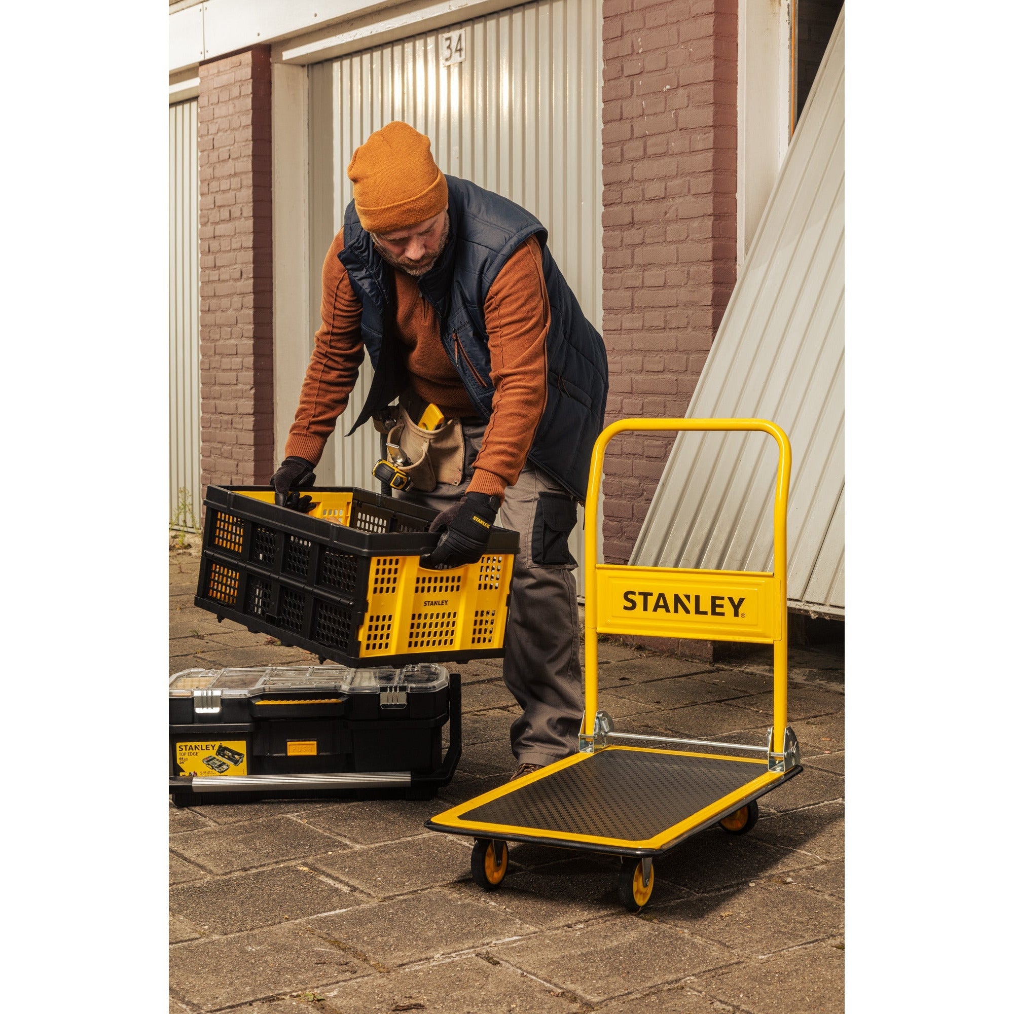 Platform Truck - Steel - Ball Bearing Wheels - 150Kg Capacity PC527L