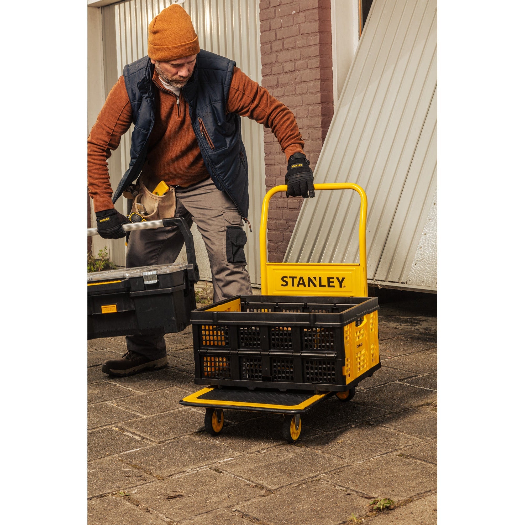 Platform Truck - Steel - Ball Bearing Wheels - 150Kg Capacity PC527L