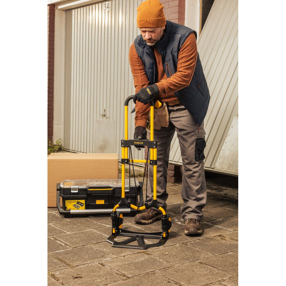 Folding Hand Truck - 70Kg Capacity - Steel & Plastic Ft582