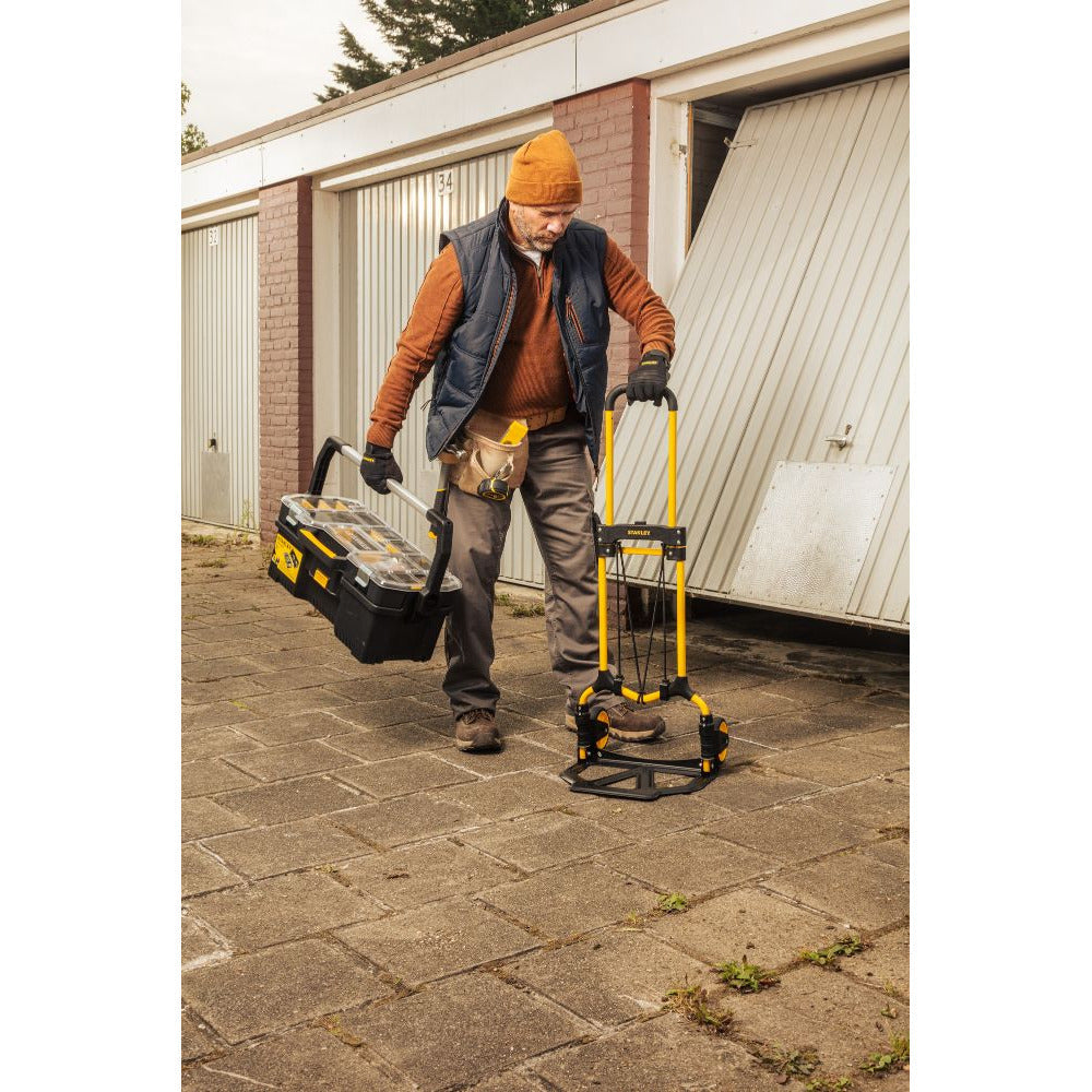 Folding Hand Truck - 70Kg Capacity - Steel & Plastic Ft582