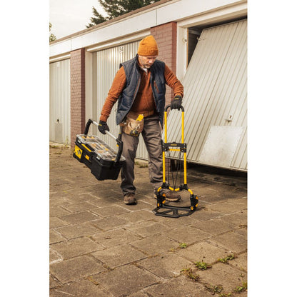 FOLDING HAND TRUCK - 70KG CAPACITY - STEEL & PLASTIC FT582