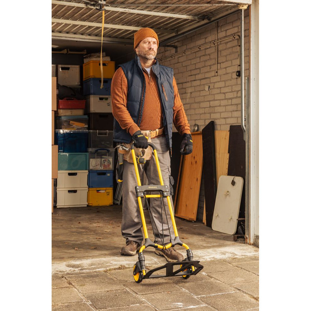 Folding Hand Truck - 70Kg Capacity - Steel & Plastic Ft582