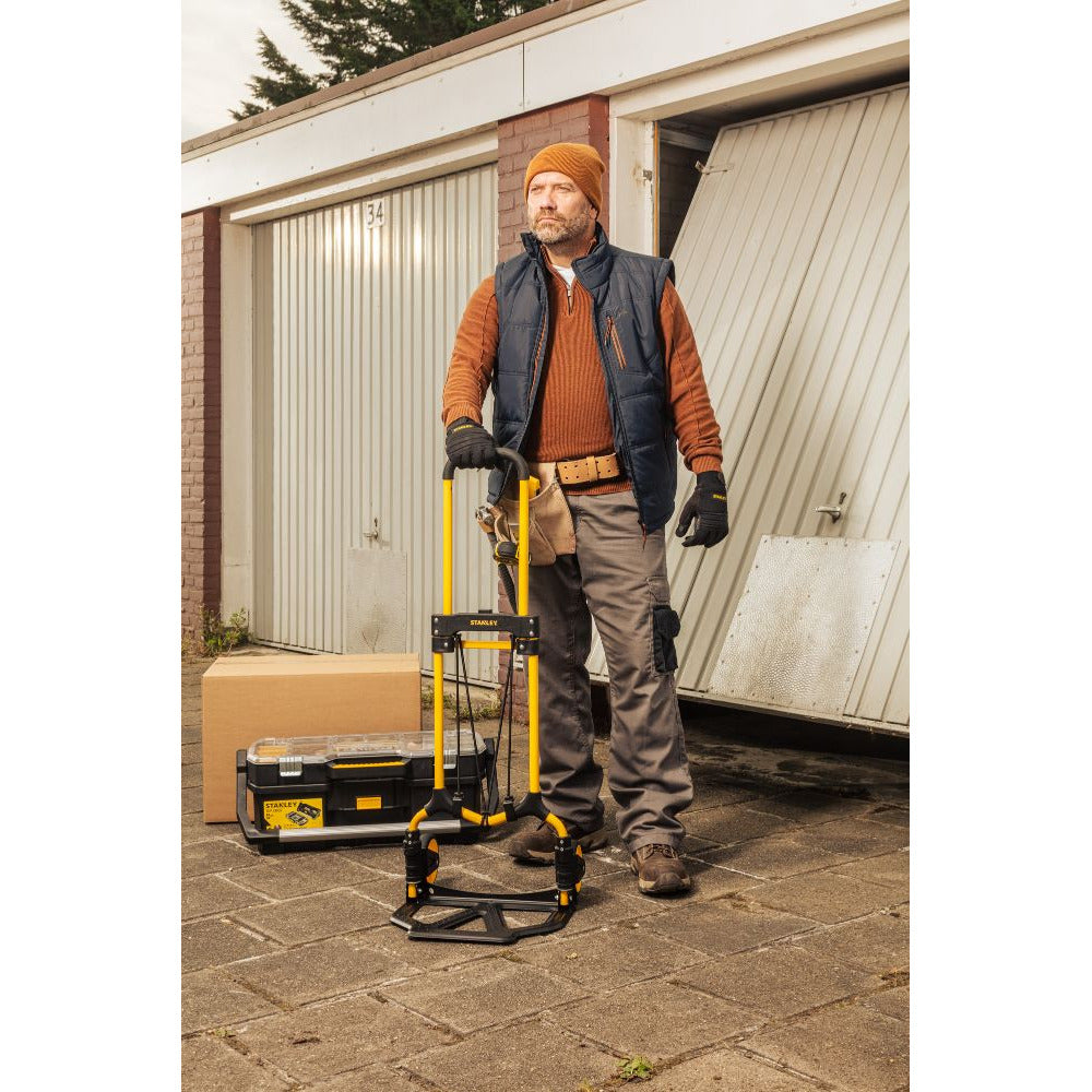 Folding Hand Truck - 70Kg Capacity - Steel & Plastic Ft582