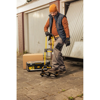 FOLDING HAND TRUCK - 70KG CAPACITY - STEEL & PLASTIC FT582