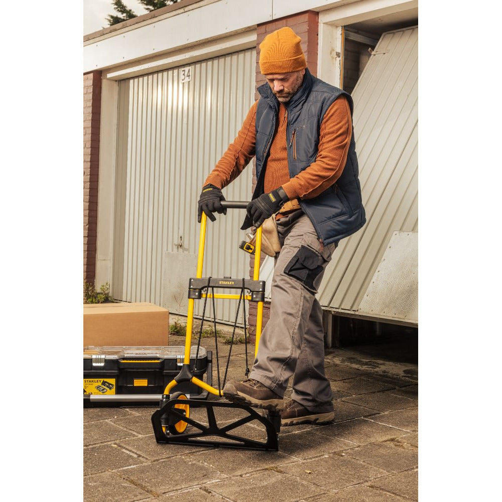 Folding Hand Truck - 100Kg Capacity - Steel & Plastic Ft582