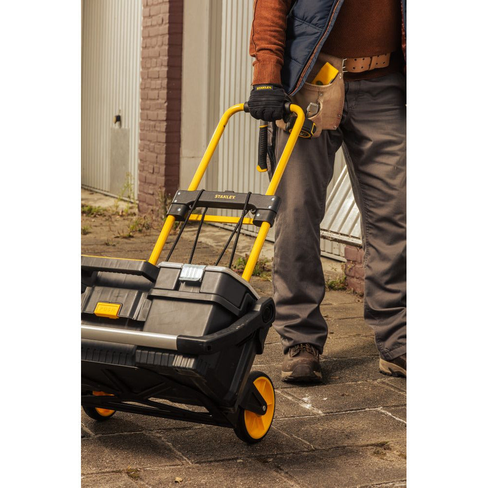 Folding Hand Truck - 100Kg Capacity - Steel & Plastic Ft582