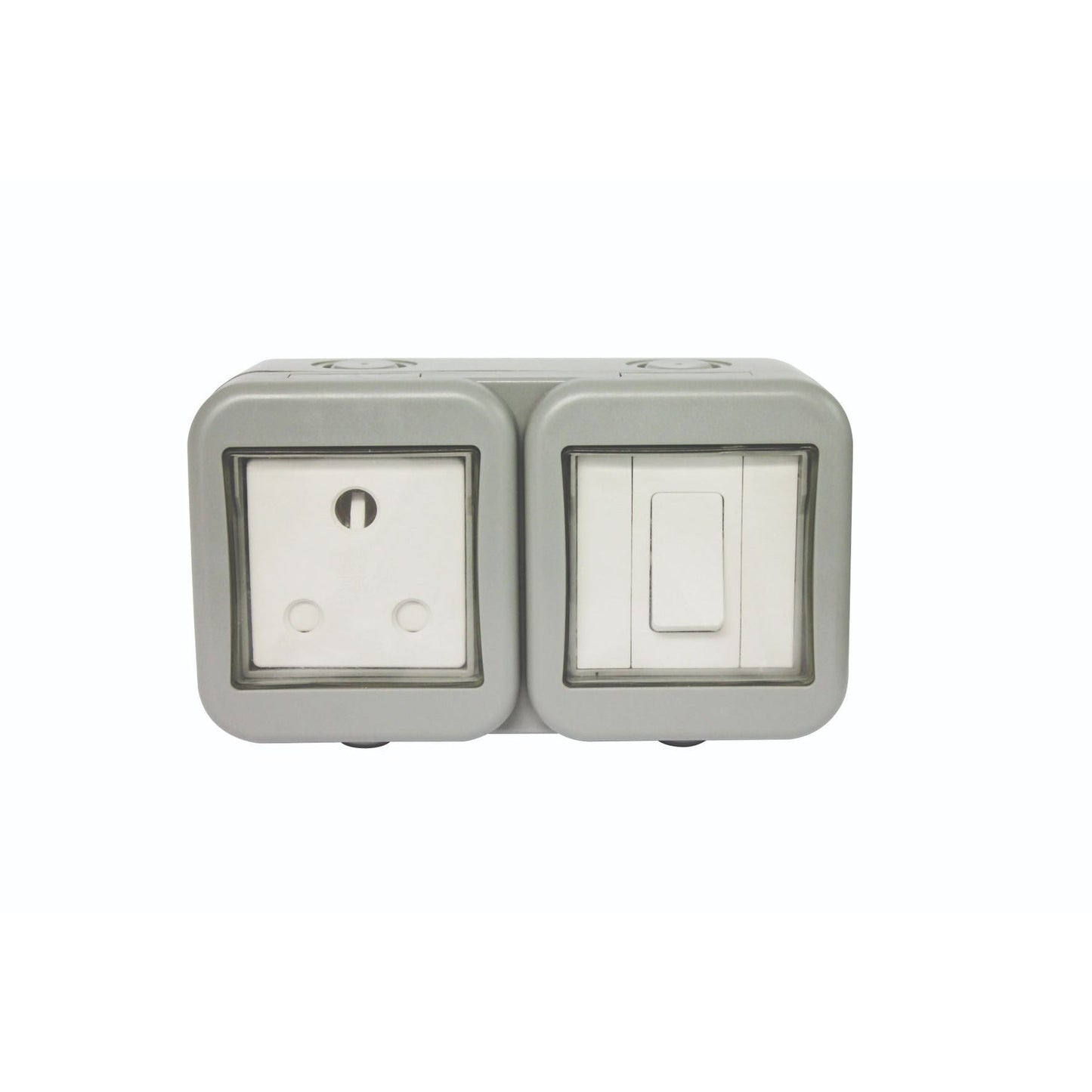 IP55 SINGLE OUTDOOR SWITCH & SA SOCKET (1 X 3 PIN)