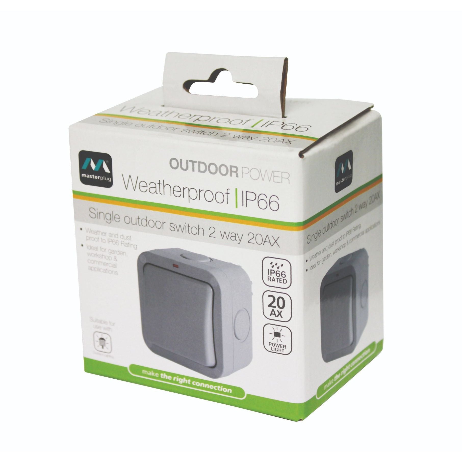 IP66 Single 2-Way Outdoor Switch