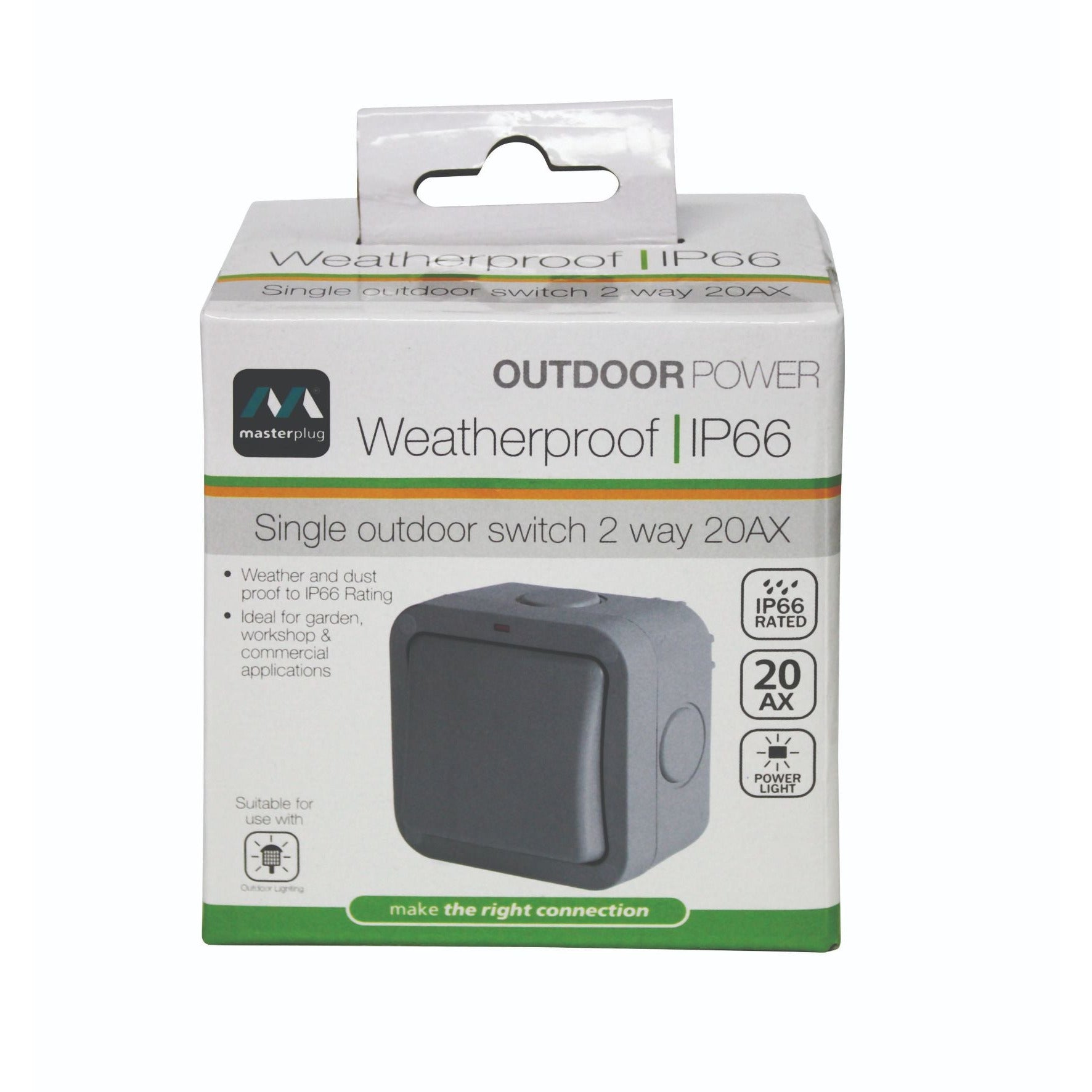 IP66 Single 2-Way Outdoor Switch