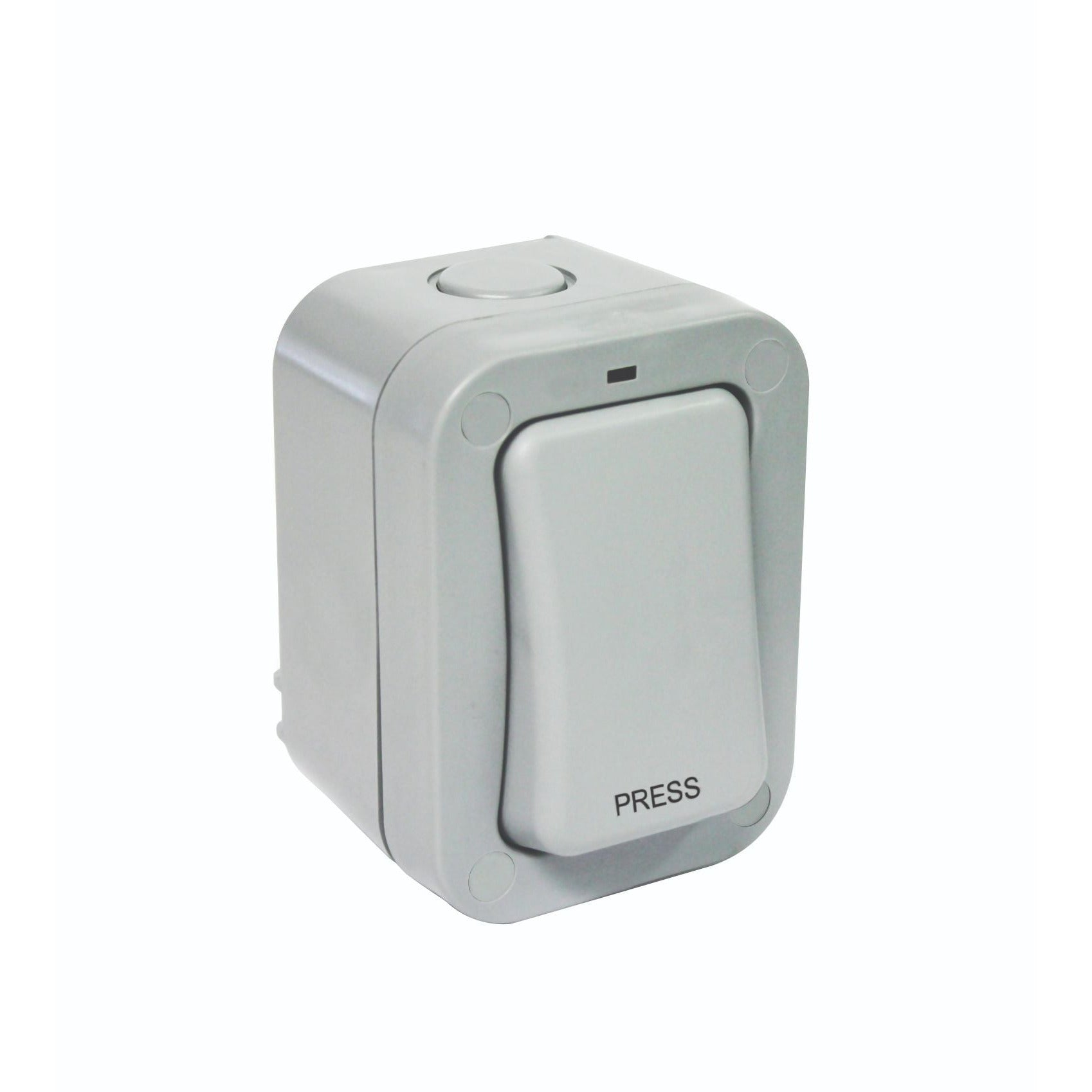 IP66 Single Press Retractive Outdoor Switch