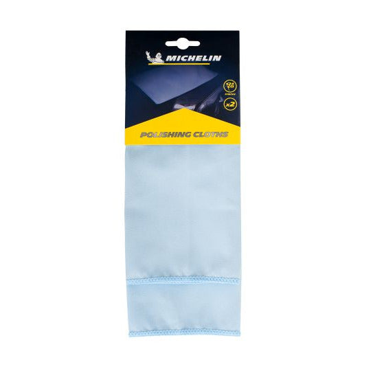 MICROFIBER AUTOMOTIVE POLISHING CLOTH 2PC SET