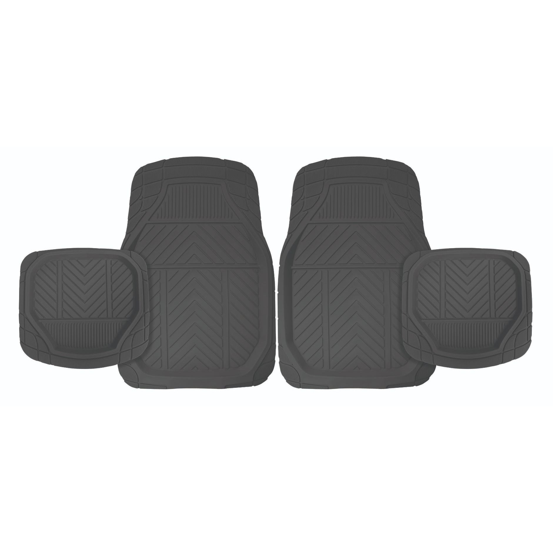 Car Mat 4Pc Set - Deep Trough