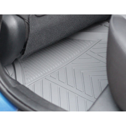 4PC DEEP TROUGH CAR FLOOR MAT SET