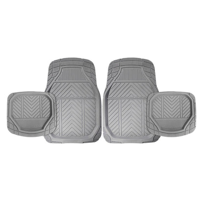 4PC DEEP TROUGH CAR FLOOR MAT SET