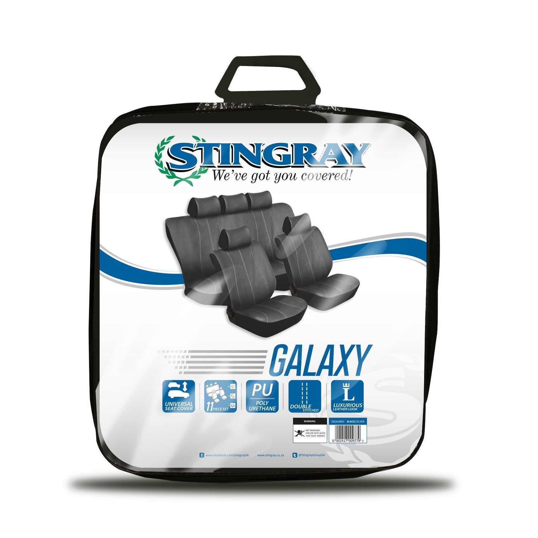 Galaxy 11Pc Car Seat Cover Set