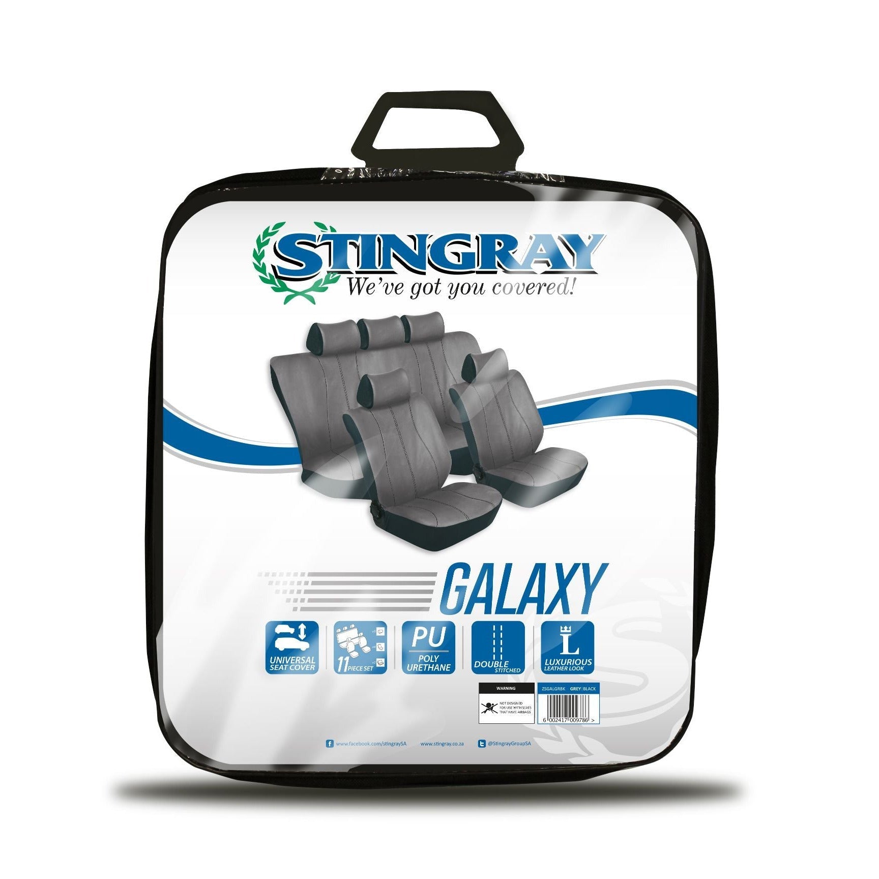 Galaxy 11Pc Car Seat Cover Set