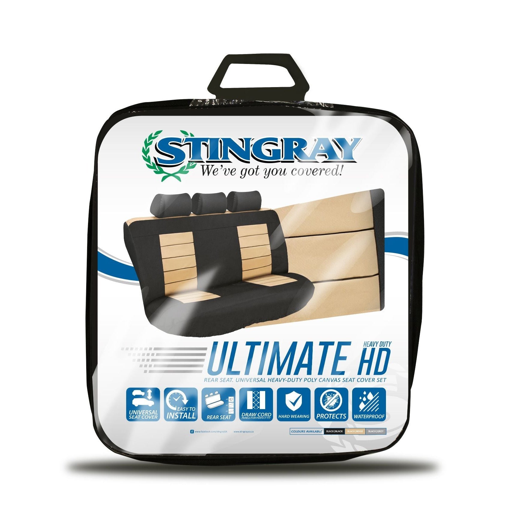 Ultimate HD Car Front Seat Cover Set