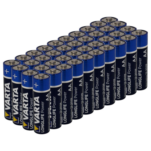 LONGLIFE POWER BATTERIES AA - BULK VALUE PACK 40PCS