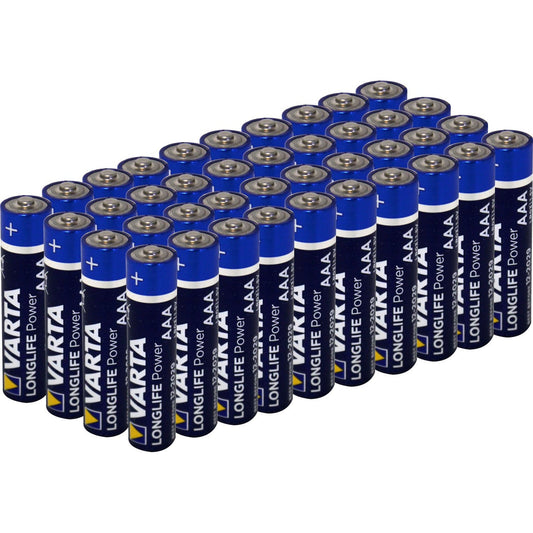 LONGLIFE POWER BATTERIES AAA - BULK VALUE PACK 40PCS